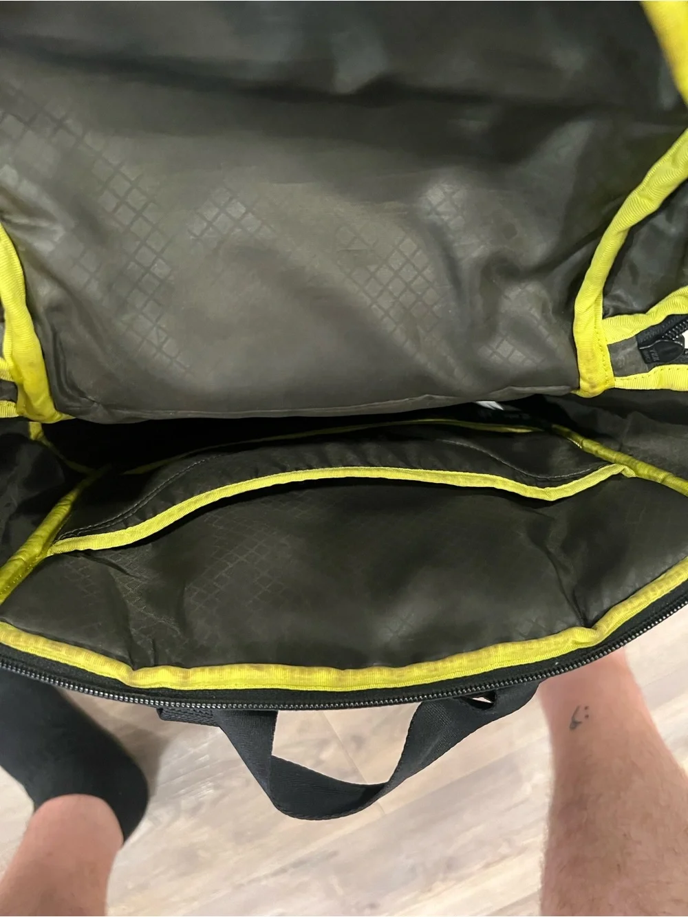lululemon athletica Black Technical Travel Backpack. Really Nice!